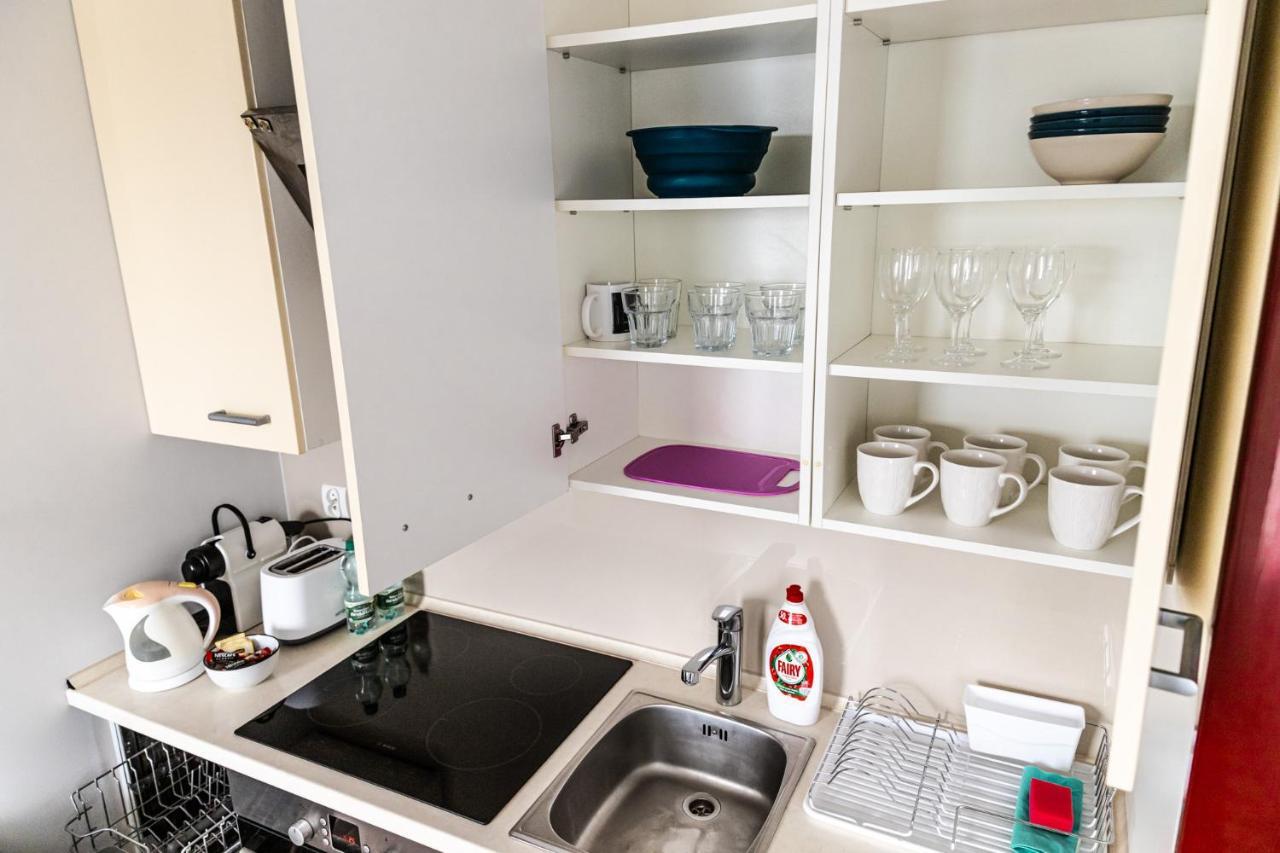 Bulwar Kurlandzki Vistula Apartment Cracóvia Exterior foto